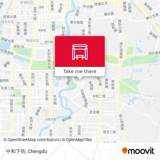 中和下街 map