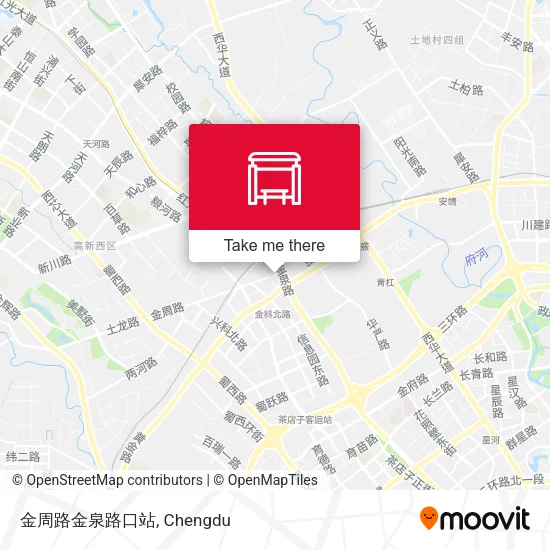 金周路金泉路口站 map