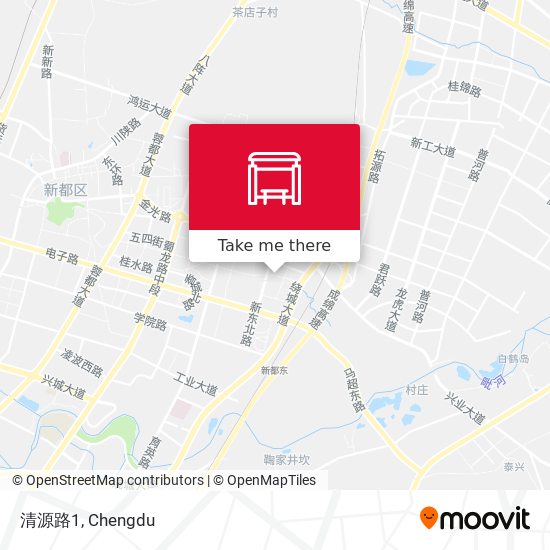 清源路1 map