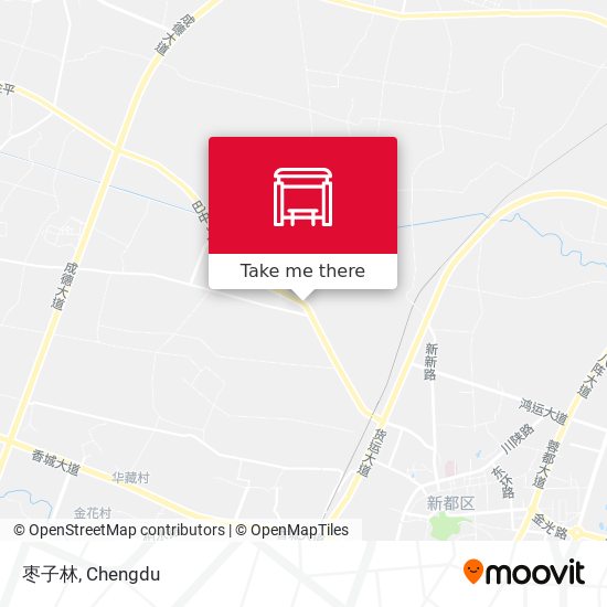枣子林 map