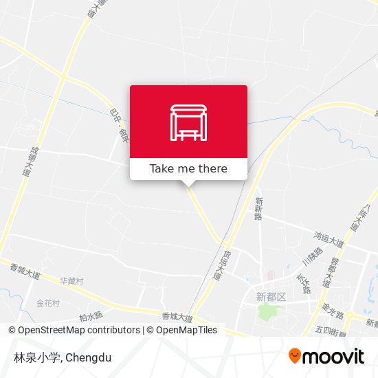 林泉小学 map