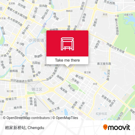 赖家新桥站 map