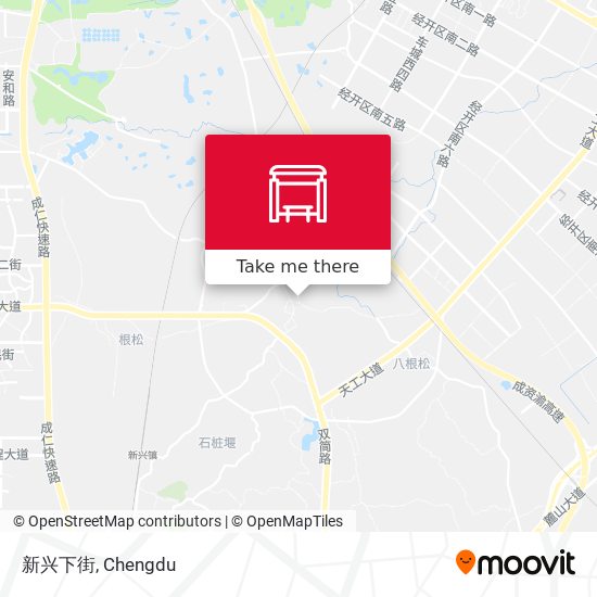 新兴下街 map