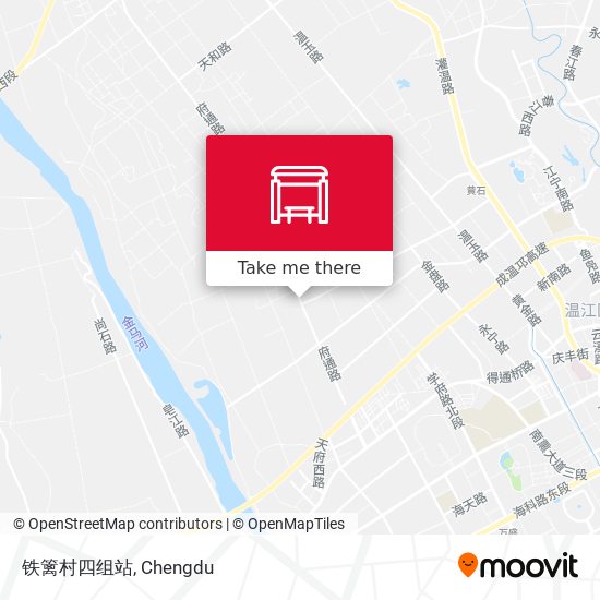 铁篱村四组站 map