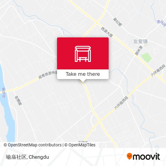 喻庙社区 map