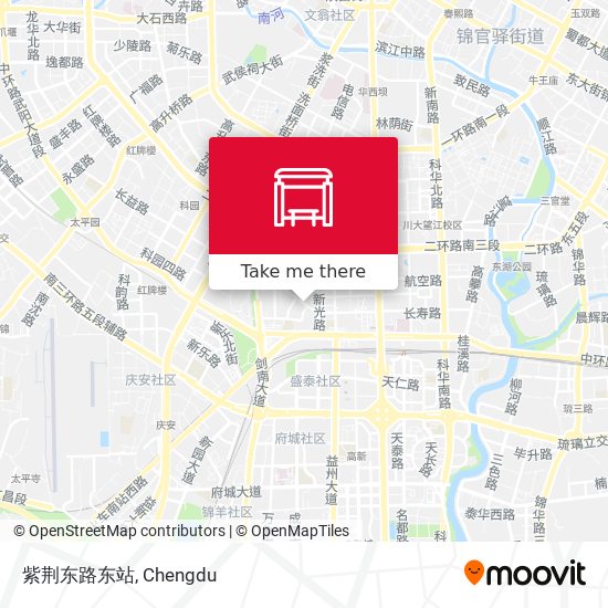 紫荆东路东站 map