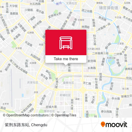 紫荆东路东站 map
