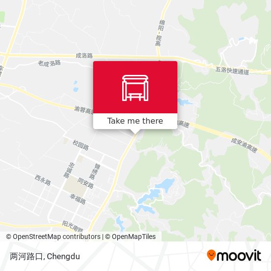 两河路口 map