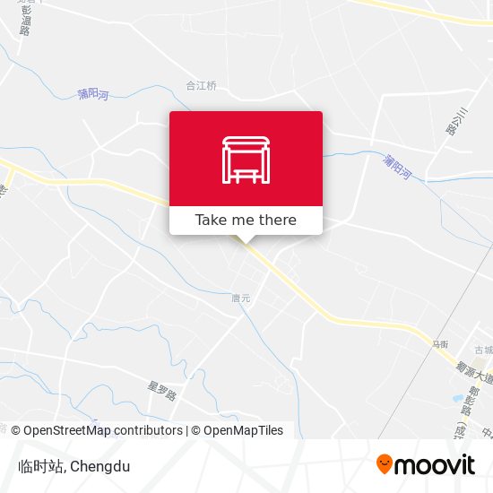临时站 map