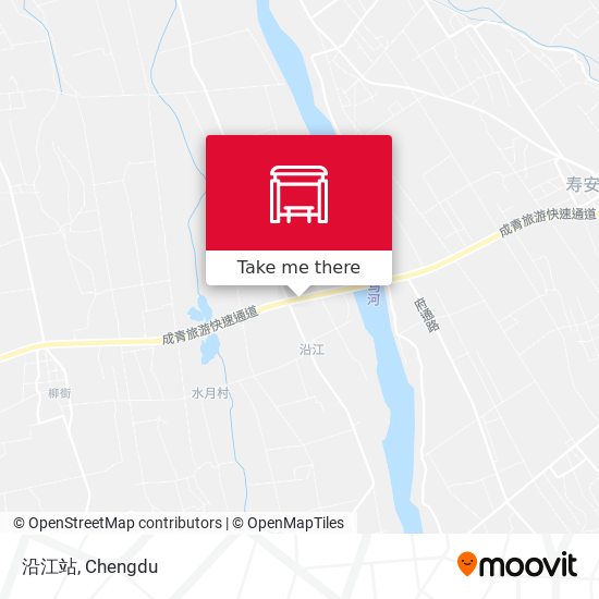 沿江站 map