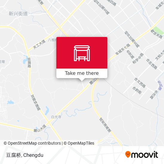 豆腐桥 map