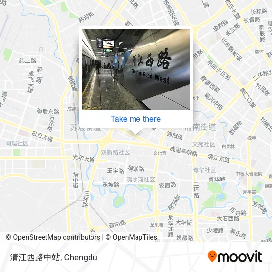 清江西路中站 map