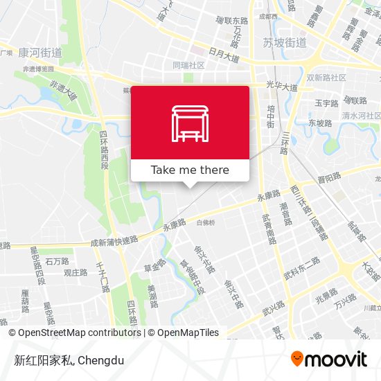 新红阳家私 map