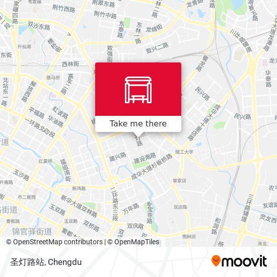 圣灯路站 map