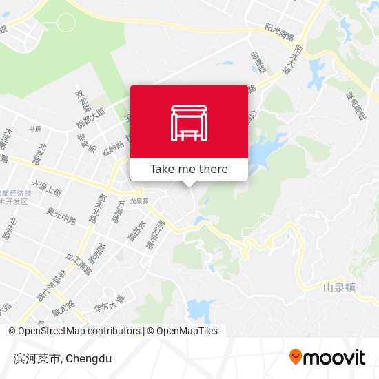 滨河菜市 map
