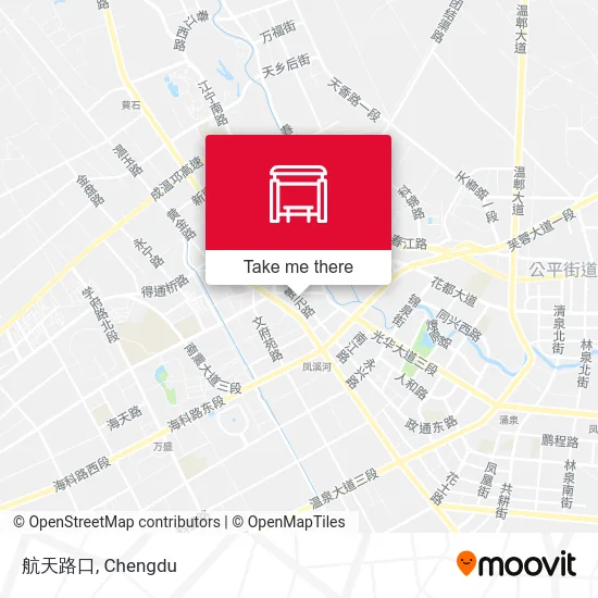 航天路口 map