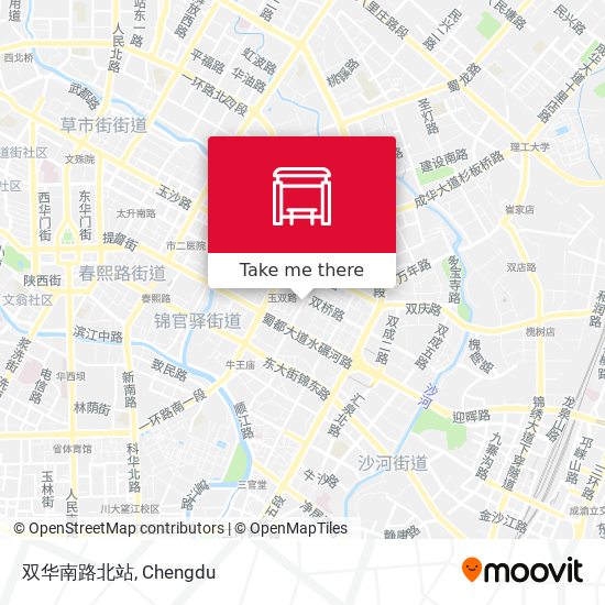 双华南路北站 map