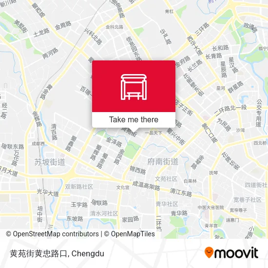 黄苑街黄忠路口 map