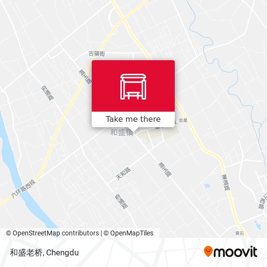 和盛老桥 map