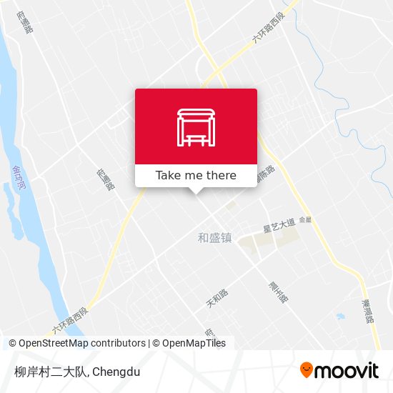 柳岸村二大队 map