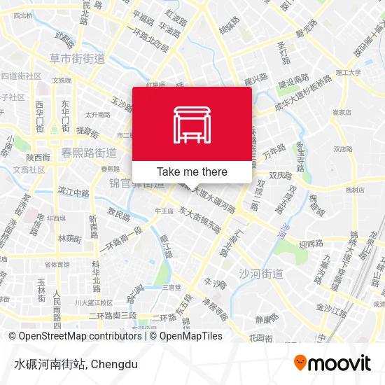 水碾河南街站 map