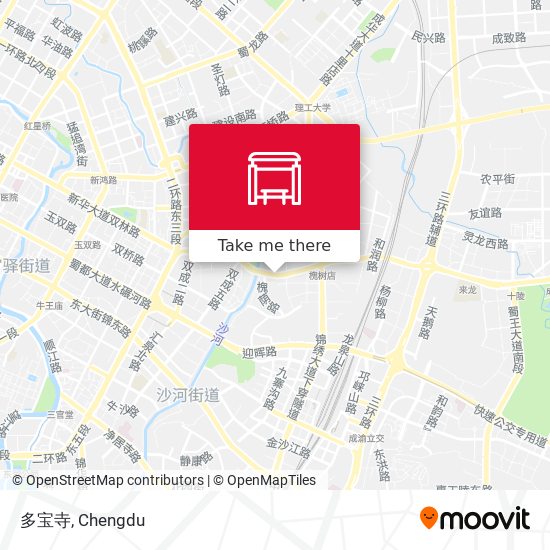 多宝寺 map