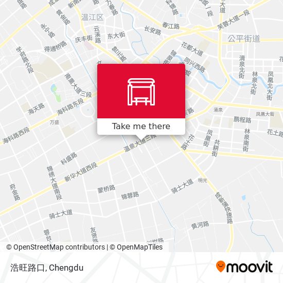 浩旺路口 map