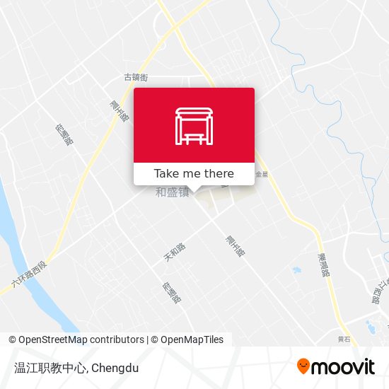 温江职教中心 map