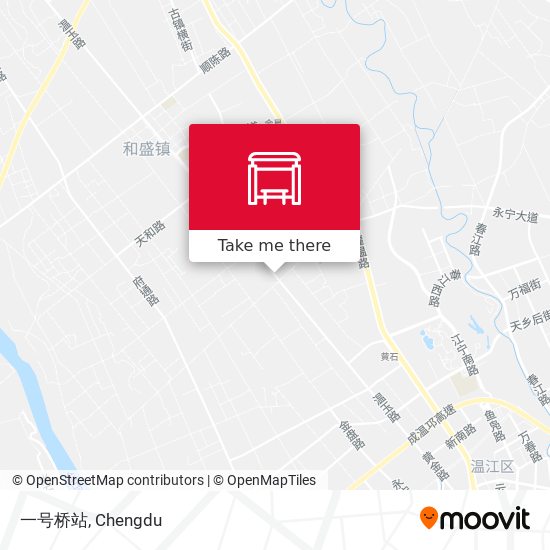 一号桥站 map