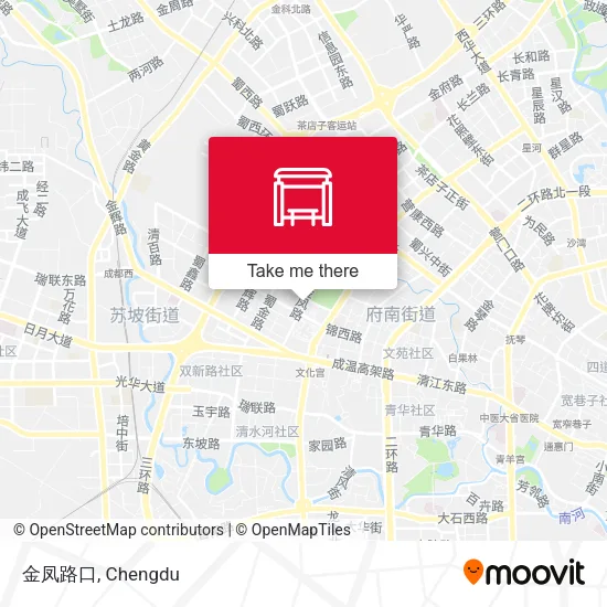 金凤路口 map