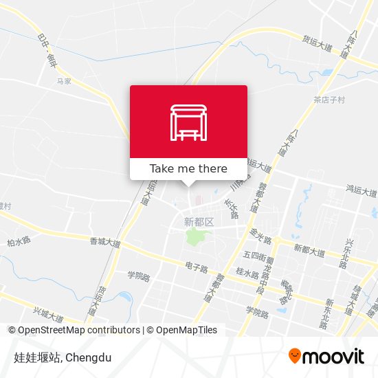 娃娃堰站 map