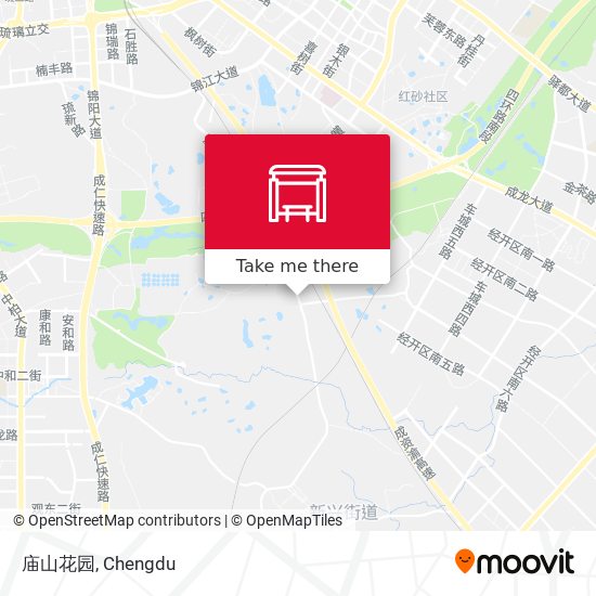 庙山花园 map