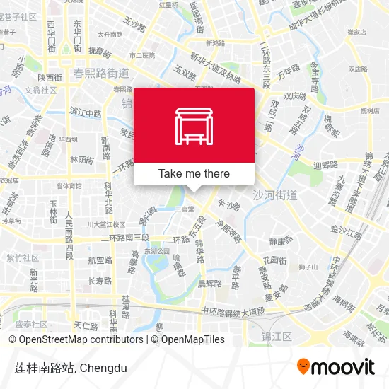 莲桂南路站 map