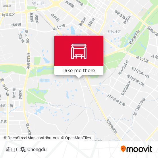 庙山广场 map