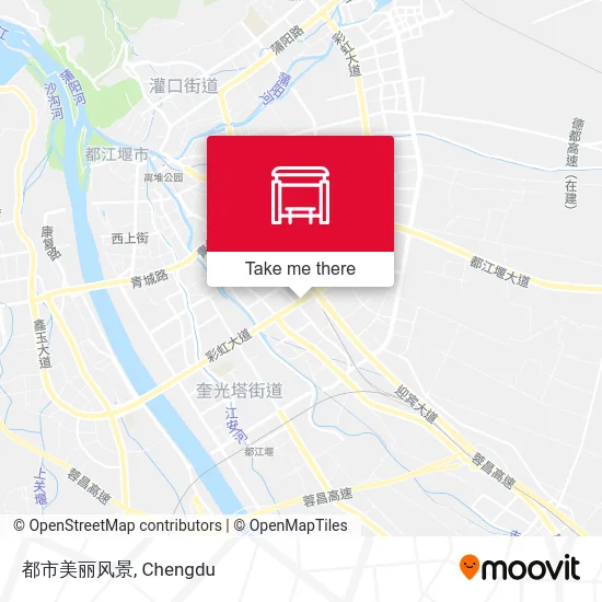 都市美丽风景 map