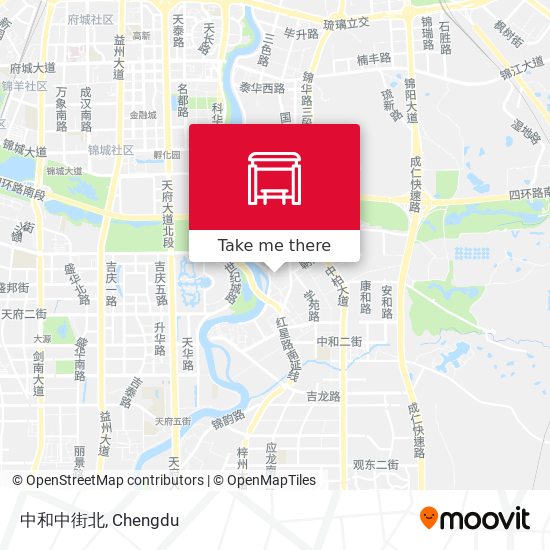 中和中街北 map