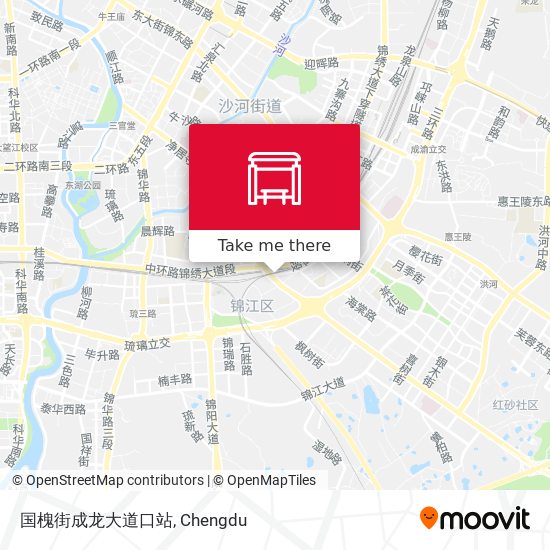 国槐街成龙大道口站 map
