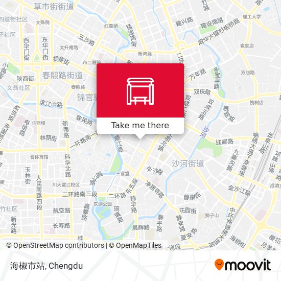 海椒市站 map