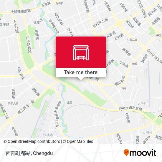 西部鞋都站 map