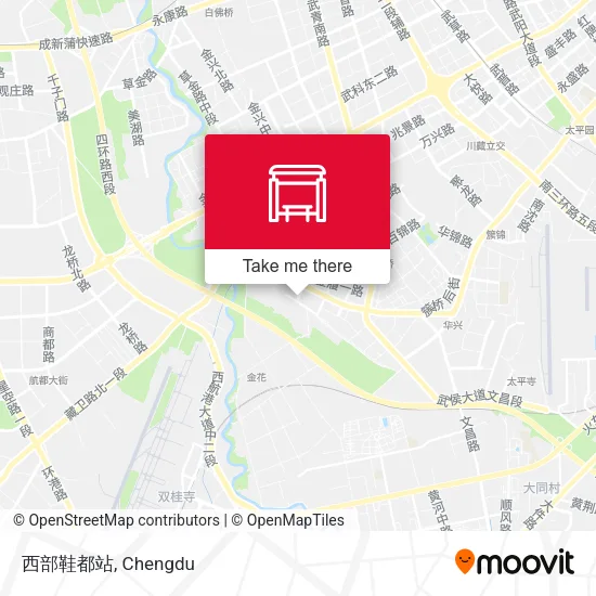 西部鞋都站 map