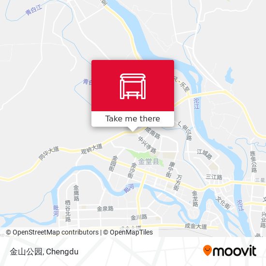 金山公园 map