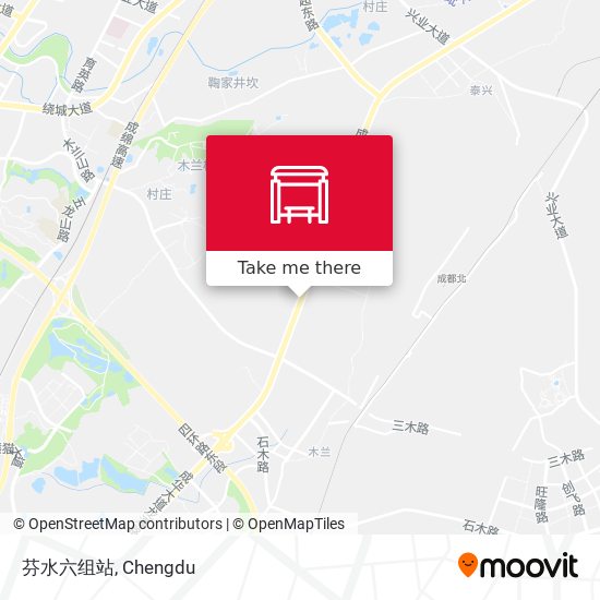 芬水六组站 map