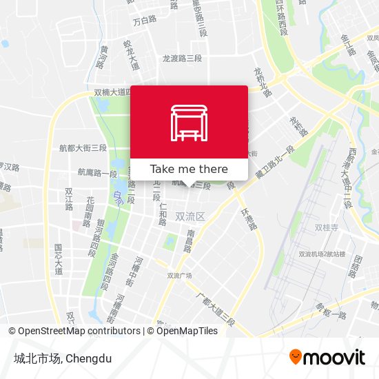 城北市场 map