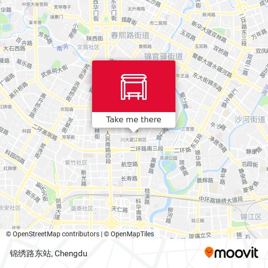 锦绣路东站 map