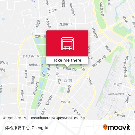 体检康复中心 map