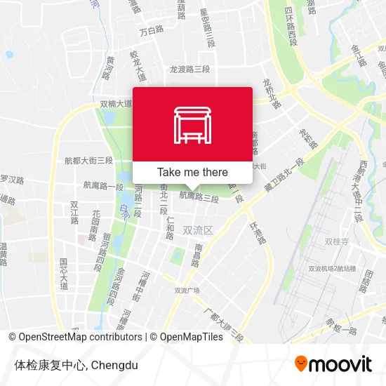 体检康复中心 map