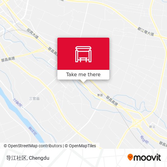 导江社区 map
