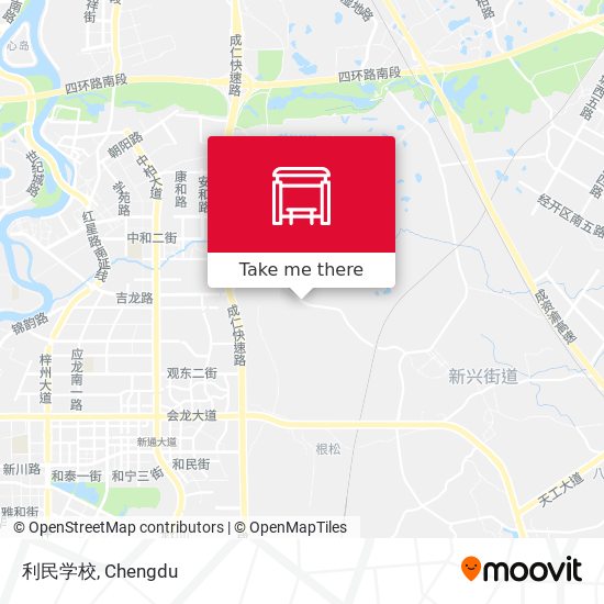 利民学校 map