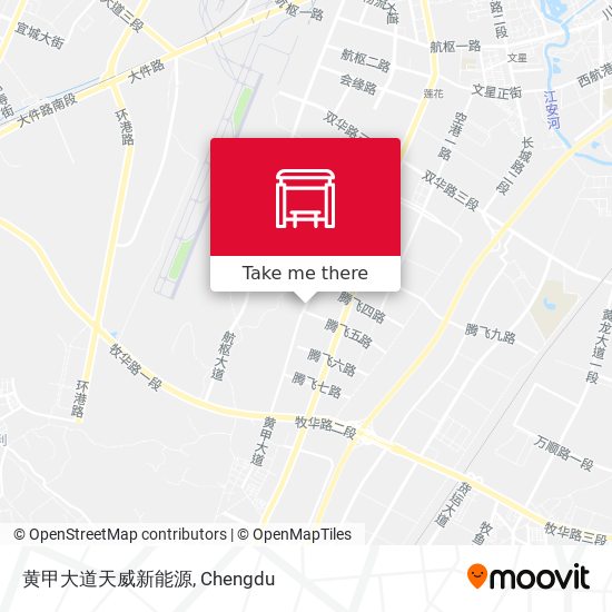 黄甲大道天威新能源 map