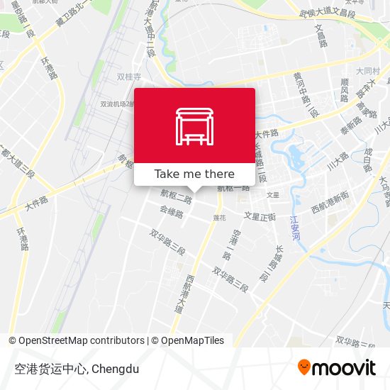 空港货运中心 map